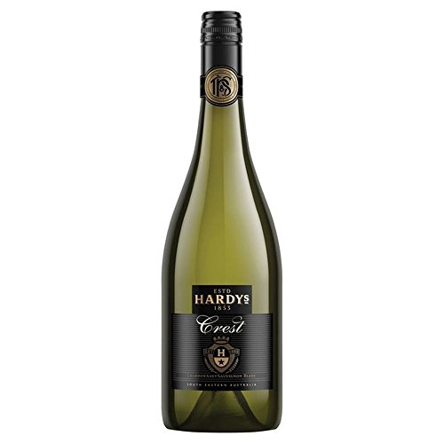 Hardys Crest Chardonnay Sauvignon Blanc 75cl - (Packung mit 6)