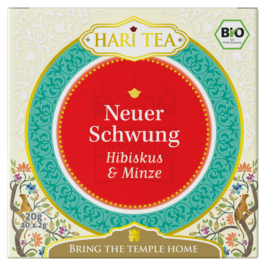 Bio Hibiskus & Minze Neuer Schwung von Hari Tea