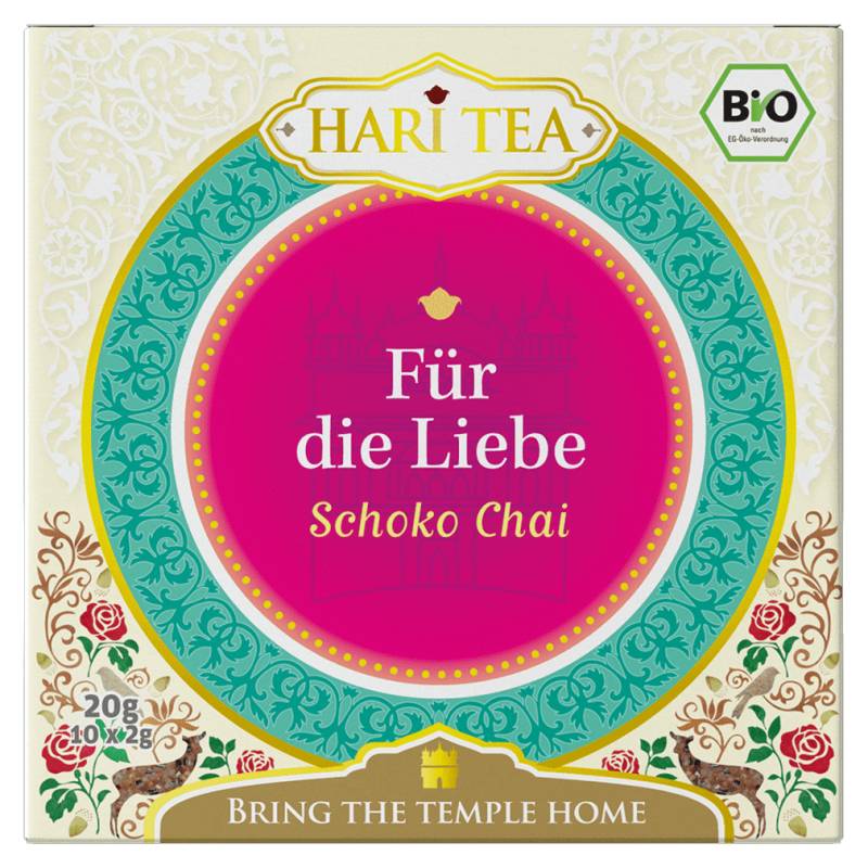 Bio Schoko Chai Für die Liebe von Hari Tea