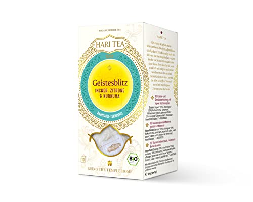 Hari Tea Bio Ingwer & Zitrone Teemischung, 20 g von Hari Tea