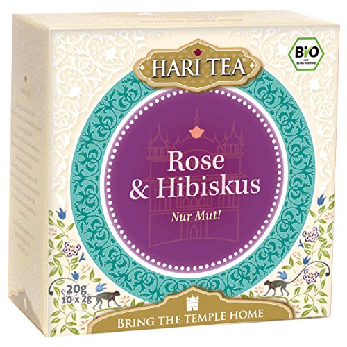 Hari Tea Bio Rose & Hibiskus Teemischung, 20 g von Hari Tea