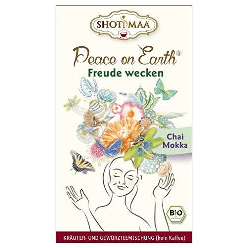 Hari Tea Bio Peace on Earth Teemischung "Freude wecken" Chai Mokka - ohne Kaffee, 32 g von Hari Tea