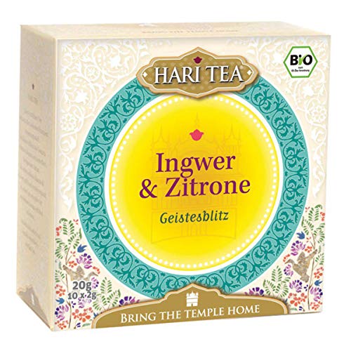 Hari Tea - Ingwer und Zitrone - Geistesblitz - 20 g - 6er Pack von Hari Tea