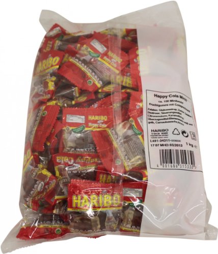 Haribo Happy Cola Minibeutel 1000g Haribo Happy Cola Minibeutel 1000g von Haribo GmbH & Co.KG