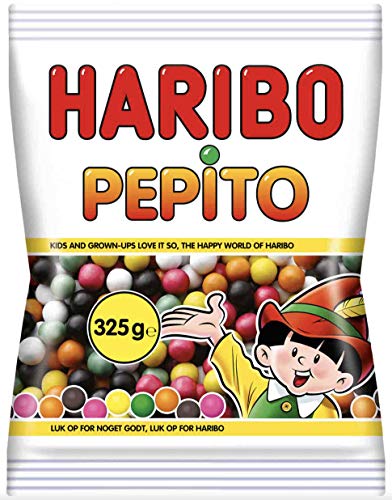 Haribo Pepito 325g - dragierte Lakritzkugeln Haribo Pepito 325g - dragierte Lakritzkugeln von Haribo Lakrids A/S
