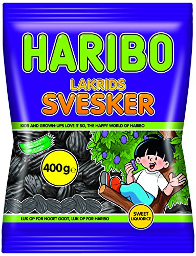 18x HARIBO LAKRIDS SVESKER 400g Incl. Goodie von Flensburger Handel von HARIBO