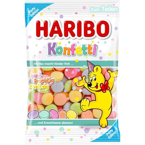3 er Pack Haribo Konfetti 3 x 160g Fruchtgummi von HARIBO