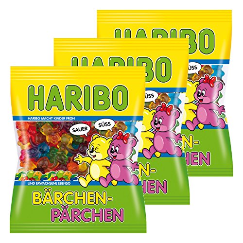 Haribo Bärchen-Pärchen, Caramelle Gommose, Orsetti, Bonbon, 3 Sacchetti da 175g Haribo Bärchen-Pärchen, Caramelle Gommose, Orsetti, Bonbon, 3 Sacchetti da 175g von HARIBO