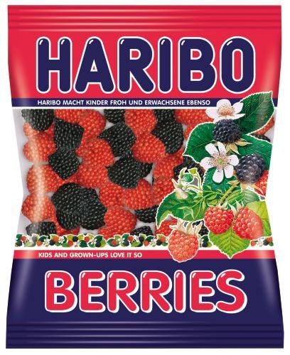 Haribo Berries, 18er Pack (18 x 200 g Beutel) von HARIBO