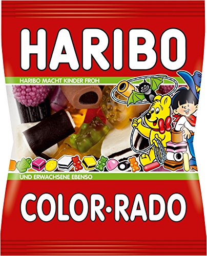 Haribo Color-Rado, 24er Pack (24 x 100 g Beutel) von HARIBO