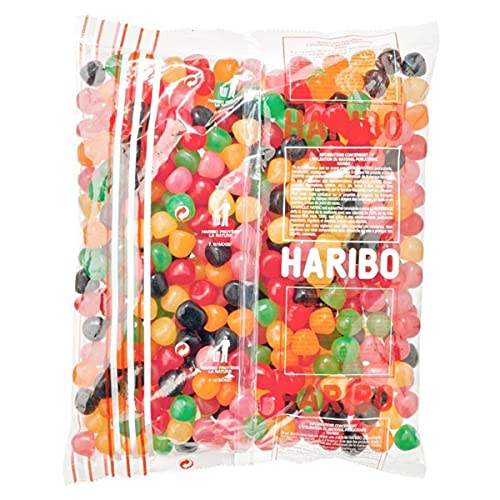 Haribo DRAGIBUS Mini Soft Kaubonbons in verschiedenen Farben 2KG Mega Pack von HARIBO