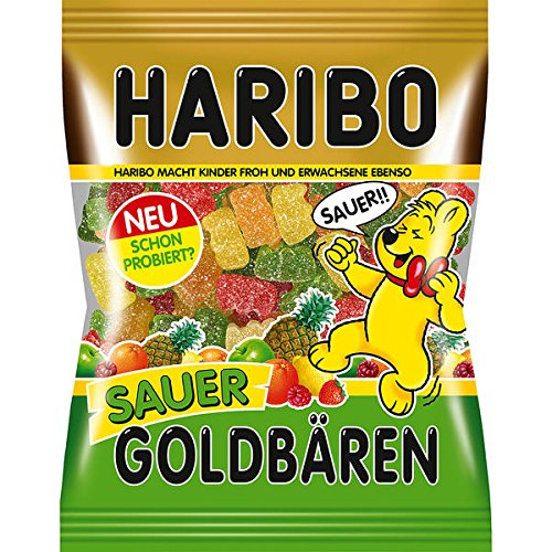 Haribo Goldbären sauer 18er 200g Haribo Goldbären sauer 18er 200g von HARIBO