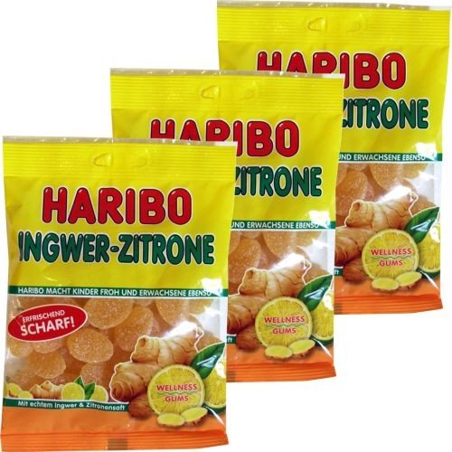 Haribo Ingwer-Zitrone 3x175g von HARIBO
