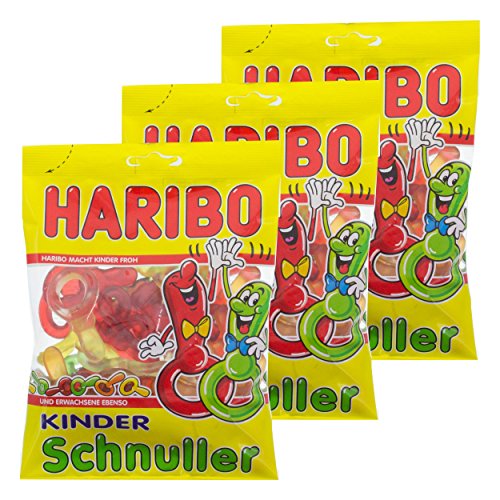 Haribo Kinder Schnuller, Ciucci, Orsetti, Caramelle Gommose, 3 Sacchetti von HARIBO