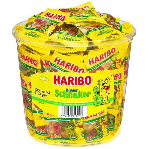 Haribo - Kinder Schnuller - 6x 100 Minibeutel von HARIBO