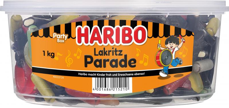 Haribo Lakritz-Parade Dose von Haribo