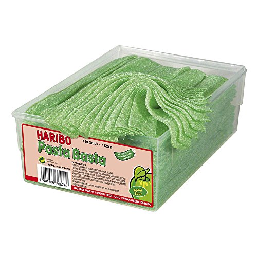 Haribo Pasta Basta Apfel Sour,2er Pack (2x 1.125 kg) von HARIBO