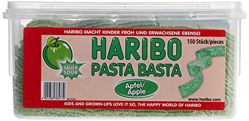 Haribo Pasta Basta Apfel Sour,3er Pack (3x 1.125 kg) von HARIBO