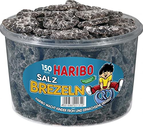 HARIBO Salzbrezeln, 1 er Pack (1 x 1050 g) von HARIBO