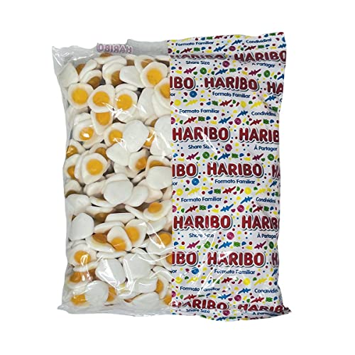 Haribo Spiegeleier Soft Kaubonbon / Oeuf au plat Sac vrac de 1,5 Kg von HARIBO