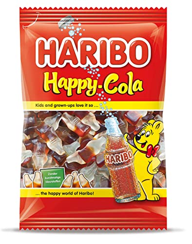 Snoep haribo happy cola zak 250gr | Zak a 250 gram | 10 stuks von Haribo
