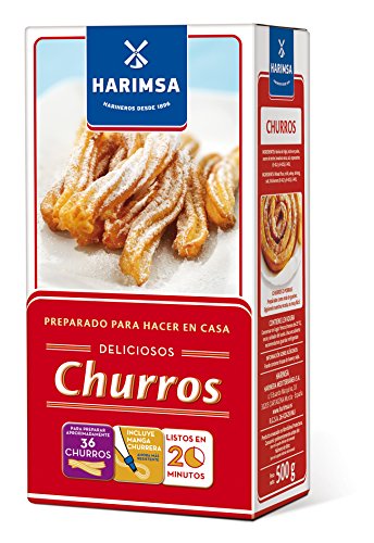 Harimsa Spanische Krapfenmischung für die Herstellung von Churros, 500 g von Harimsa