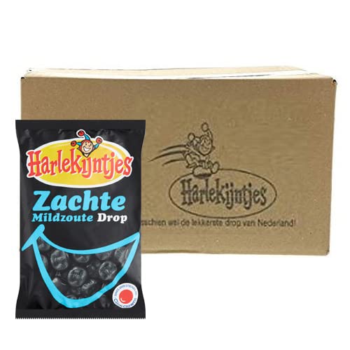 Harlekijntjes - Weichem, Salzigem Lakritz - 12x 300g von Harlekijntjes