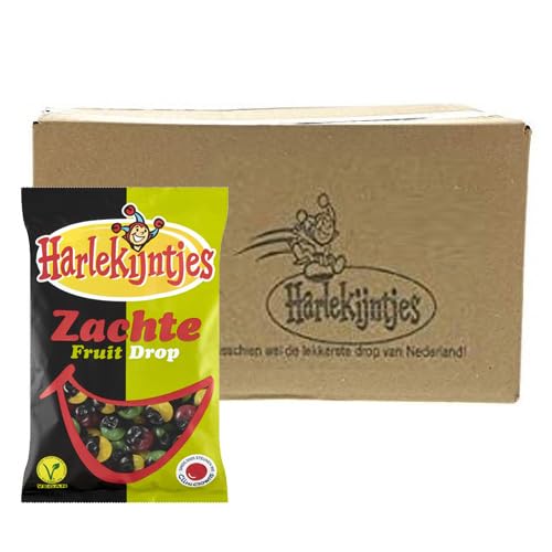 Harlekijntjes - Weichem Frucht Lakritz - 12x 450g von Harlekijntjes