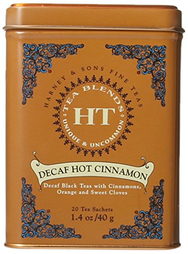 Harney and Sons Decaf Hot Cinnamon , Decaf Flavored Black 20 Sachets per Tin 1.4oz by Harney & Sons von Harney & Sons