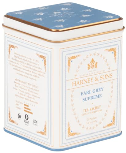 Harney & Sons Earl Grey Supreme Tee, 20 Beutel, Mittelgroß Harney & Sons Earl Grey Supreme Tee, 20 Beutel, Mittelgroß von Harney & Sons