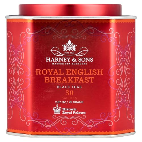 Harney and Sons Royal English Breakfast, Black 30 Sachets per Tin by Harney and Sons [Foods] von Harney & Sons