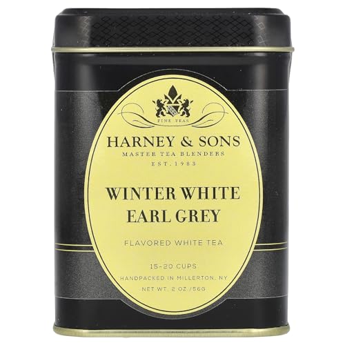 Harney and Sons Teedose, Winterweiß, Ohr, Grau, 60 ml Harney and Sons Teedose, Winterweiß, Ohr, Grau, 60 ml von Harney & Sons