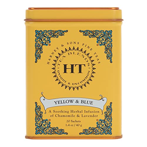 Harney and Sons Yellow and Blue Tea,20 Tea Shachets 0.9oz by Harney & Sons von Harney & Sons
