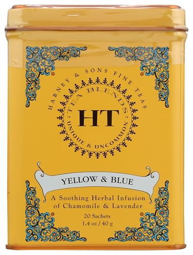 Harney and Sons Yellow and Blue Tea,20 Tea Shachets 0.9oz by Harney & Sons Harney and Sons Yellow and Blue Tea,20 Tea Shachets 0.9oz by Harney & Sons von Harney & Sons