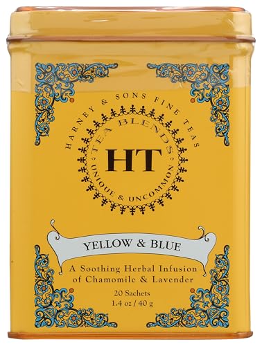 Harney and Sons Yellow and Blue Tea,20 Tea Shachets 0.9oz by Harney & Sons von Harney & Sons