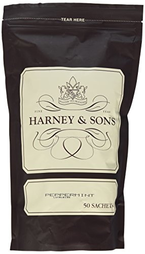 Harney & Sons Peppermint Tea, 50 Count Sachet Bag von Harney & Sons