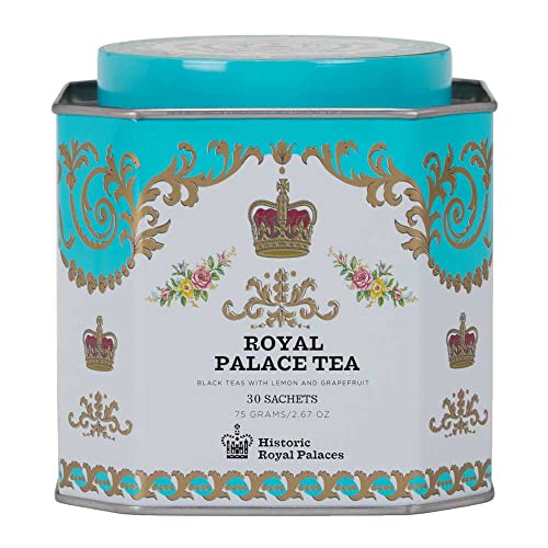 Harney & Sons Royal Palace Tea Sachets 30 count in Historic Royal Palaces Tin by Harney & Sons Harney & Sons Royal Palace Tea Sachets 30 count in Historic Royal Palaces Tin by Harney & Sons von Harney & Sons