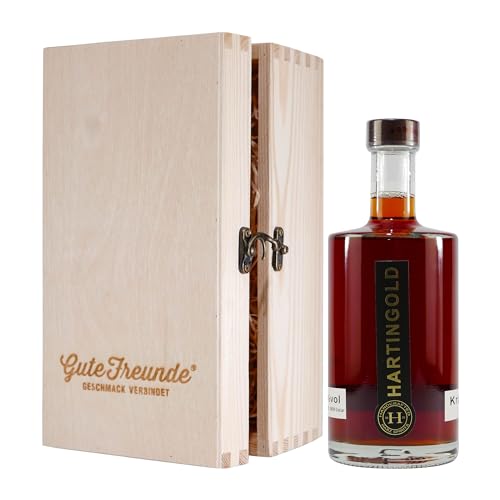 Hartingold Kräuterlikör 1828 mit Geschenk-Holzkiste Hartingold Kräuterlikör 1828 mit Geschenk-Holzkiste von Hartingold
