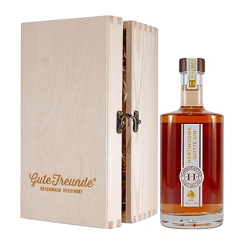 Hartingowe Quitten Gin mit Geschenk-Holzkiste Hartingowe Quitten Gin mit Geschenk-Holzkiste von Hartingowe
