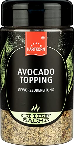 Avocado Topping Chefsache - 155 g (13 cm hoch und ⌀ 6,5cm) von Hartkorn - wiederverschließbar und wiederbefüllbar von Hartkorn