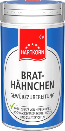 Brathähnchen Gewürzzubereitung - 30 g im Aluminium Gewürzstreuer von Hartkorn - wiederverschließbar und wiederbefüllbar von Hartkorn