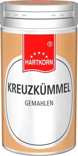 Kreuzkümmel Cumin, gemahlen - 30 g im Aluminium Gewürzstreuer von Hartkorn - wiederverschließbar und wiederbefüllbar von Hartkorn