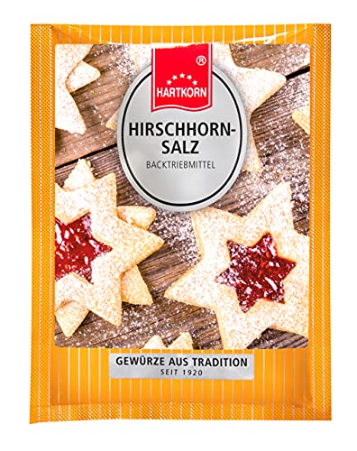 Hirschhornsalz - 15 g im Flachbeutel von Hartkorn - licht- und aromageschützt von Hartkorn