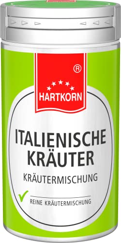 Italienische Kräuter Gewürzmischung - 11 g reine Kräutermischung im Aluminium Gewürzstreuer von Hartkorn - wiederverschließbar und wiederbefüllbar von Hartkorn