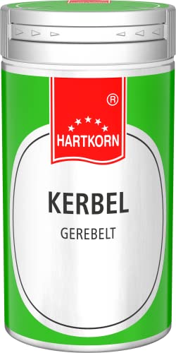 Kerbel, gerebelt - 5 g im Aluminium Gewürzstreuer von Hartkorn - wiederverschließbar und wiederbefüllbar Kerbel, gerebelt - 5 g im Aluminium Gewürzstreuer von Hartkorn - wiederverschließbar und wiederbefüllbar von Hartkorn