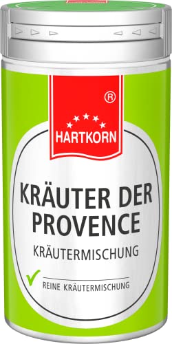 Kräuter der Provence - 13 g reine Kräutermischung im Aluminium Gewürzstreuer von Hartkorn - wiederverschließbar und wiederbefüllbar von Hartkorn