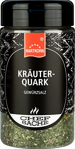 Kräuterquark Chefsache - 125 g (13 cm hoch und ⌀ 6,5cm) von Hartkorn - wiederverschließbar und wiederbefüllbar von Hartkorn