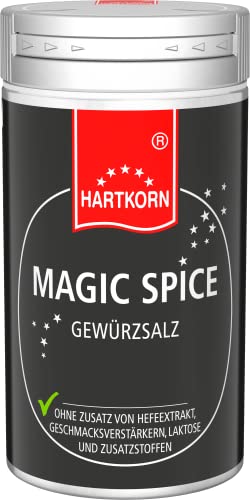Magic Spice Gewürz - 40 g im Aluminium Gewürzstreuer von Hartkorn - wiederverschließbar und wiederbefüllbar (1) von Hartkorn