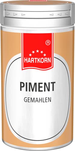 Piment Nelken-Pfeffer, gemahlen - 32 g im Aluminium Gewürzstreuer von Hartkorn - wiederverschließbar und wiederbefüllbar von Hartkorn