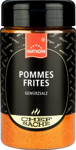 Pommes Frites Chefsache - 315 g (13 cm hoch und ⌀ 6,5cm) von Hartkorn - wiederverschließbar und wiederbefüllbar von Hartkorn